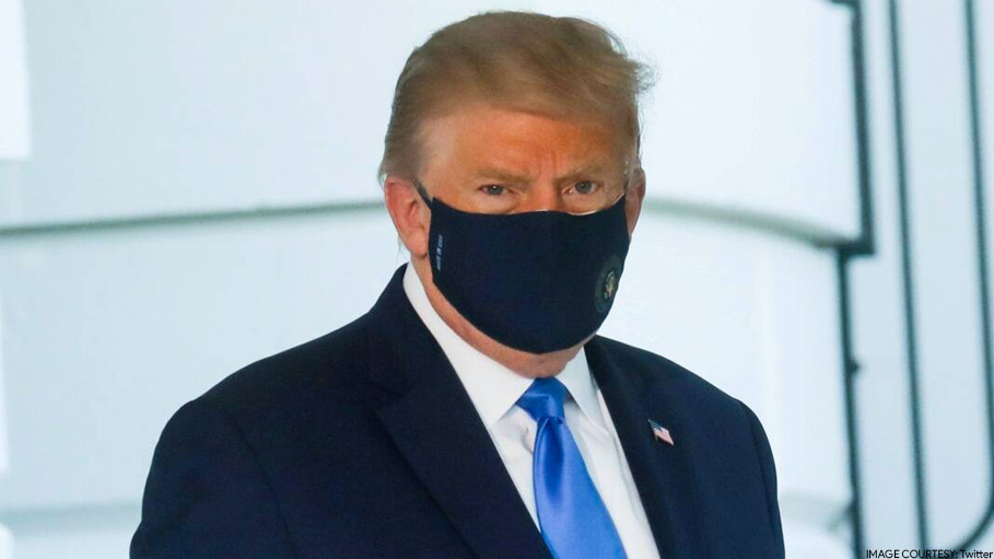 Donald Trump Says He Stopped Medicine to Combat Coronavirus Eight Hours Ago