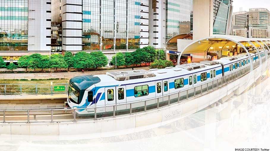 Slight Increase in Commuters But Hardly Any Visiting Cafe's on Delhi Metro