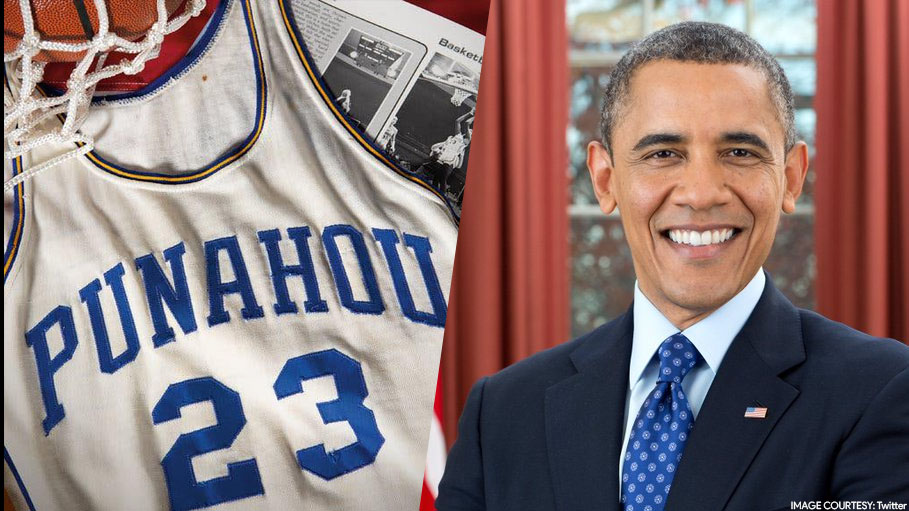 obama basketball jersey