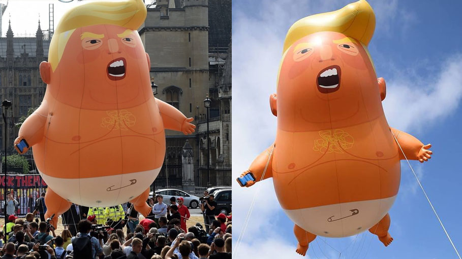 Blimp of 'Baby Trump' Enters Museum of London Collection