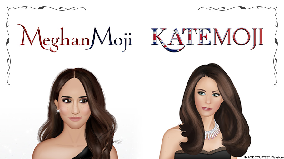 Kate Middleton and Meghan Markle as Stickers for Chat Apps