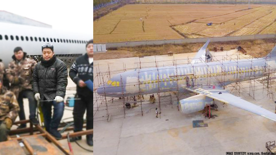 Chinese Farmer Builds an Airplane, as He Couldn’t Afford to Fly One