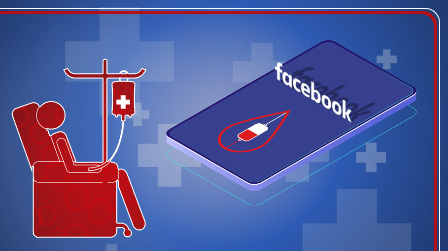 Facebook Launches Blood Donation Feature