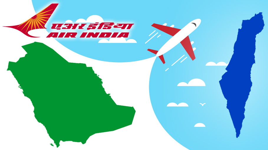 Air India Creates History by Making Its Maiden Flight to Israel Via Saudi Arabia Airspace