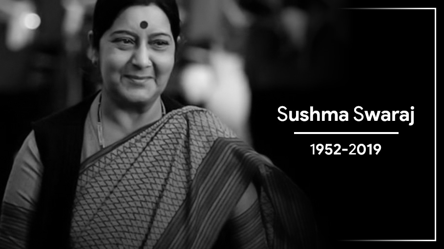 Veteran BJP Leader and Former Foreign Minister Sushma Swaraj Passed Away