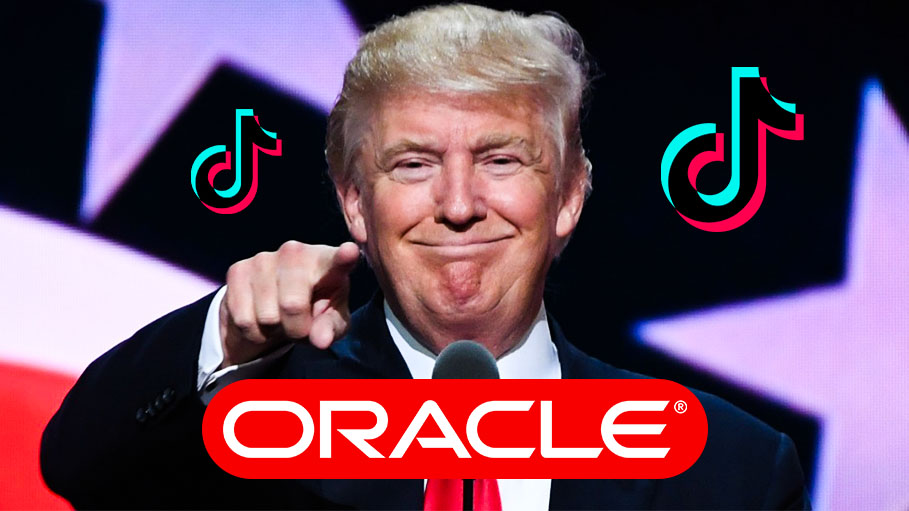 Donald Trump Believes Oracle Can Handle Chinese App TikTok Deal