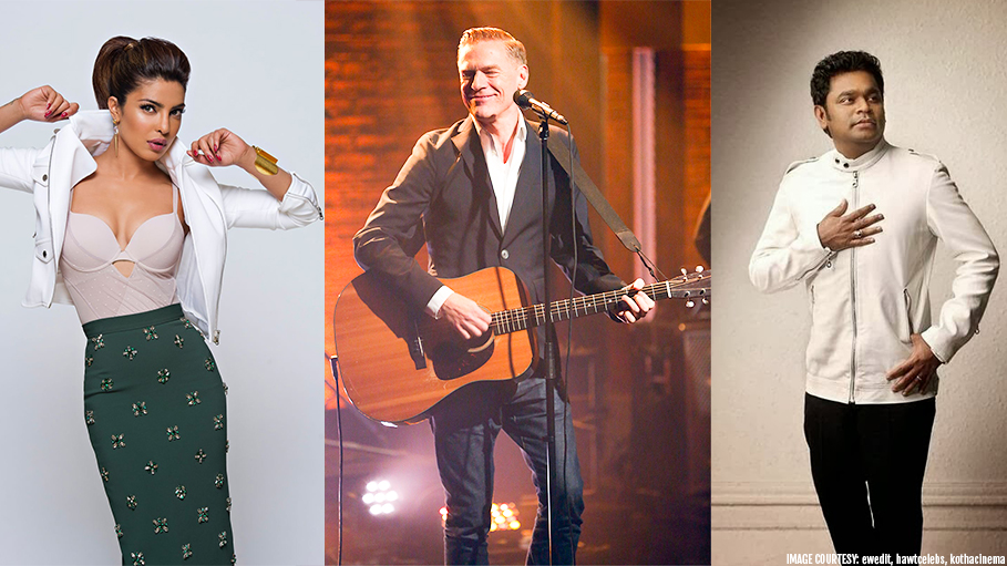 Priyanka Chopra and A R Rahman Will Be Sharing the Stage with Bryan Adams for Upcoming Concert