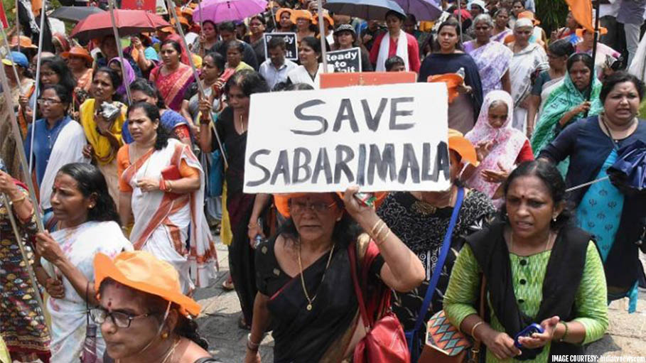 Showdown at Sabarimala over Woman’s Entry into the Temple