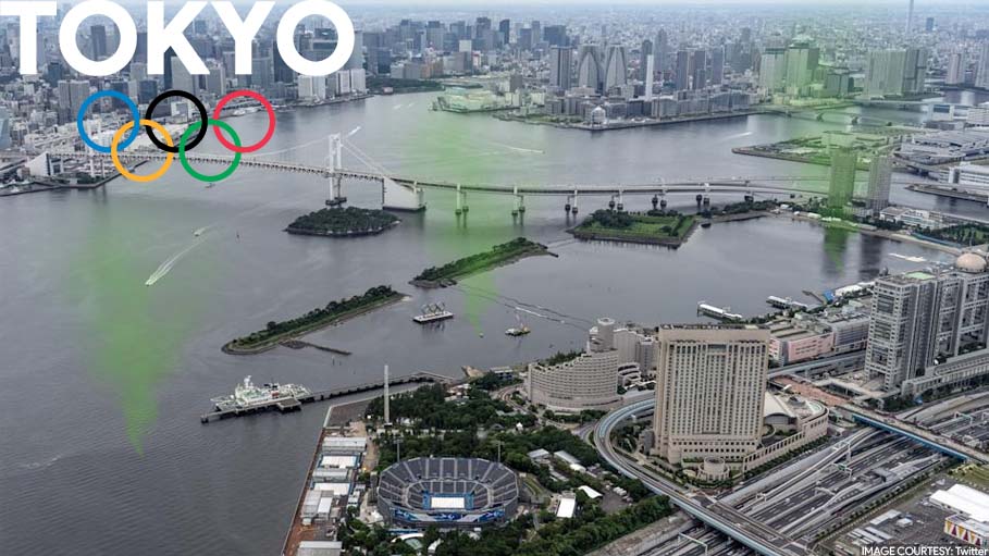 Just Days before Olympics, Tokyo's Swimming Venue Stinks