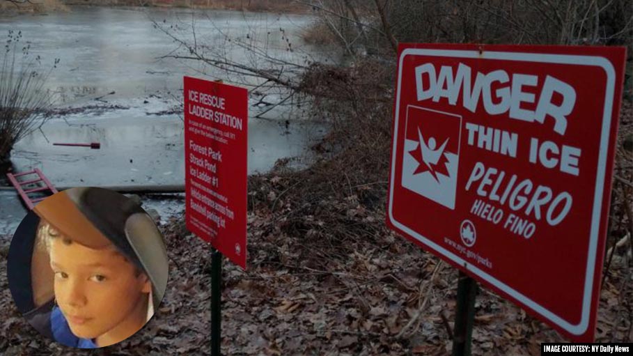 Icy Pond Killed 11 Year-Old Boy While He Tried to Save His Friend