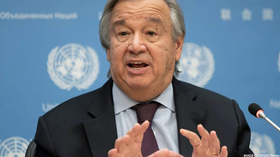 "If There's Hell on Earth, Its Lives of Children in Gaza": UN Chief Antonio Guterres