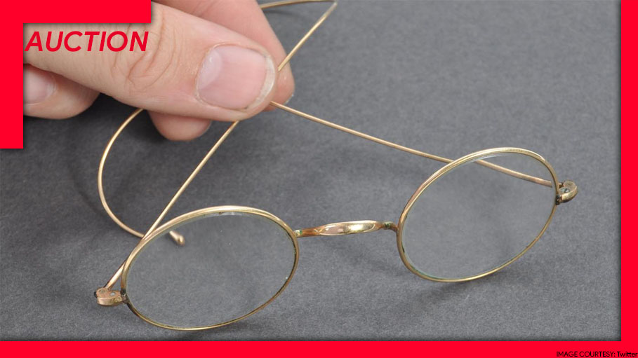 Gold Plated Specs Apparently Belonging to Mahatma Gandhi, to be Auctioned in UK