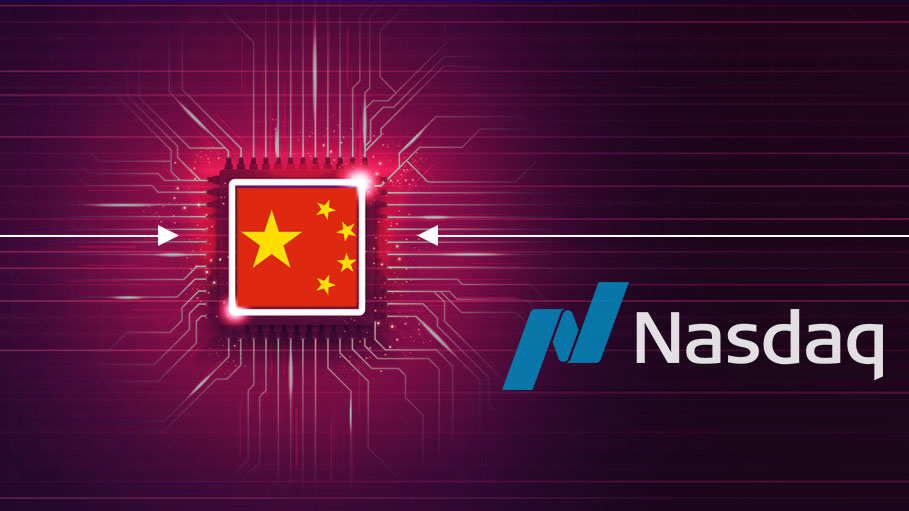 China's Technology Rally Starts Where Nasdaq's Ended
