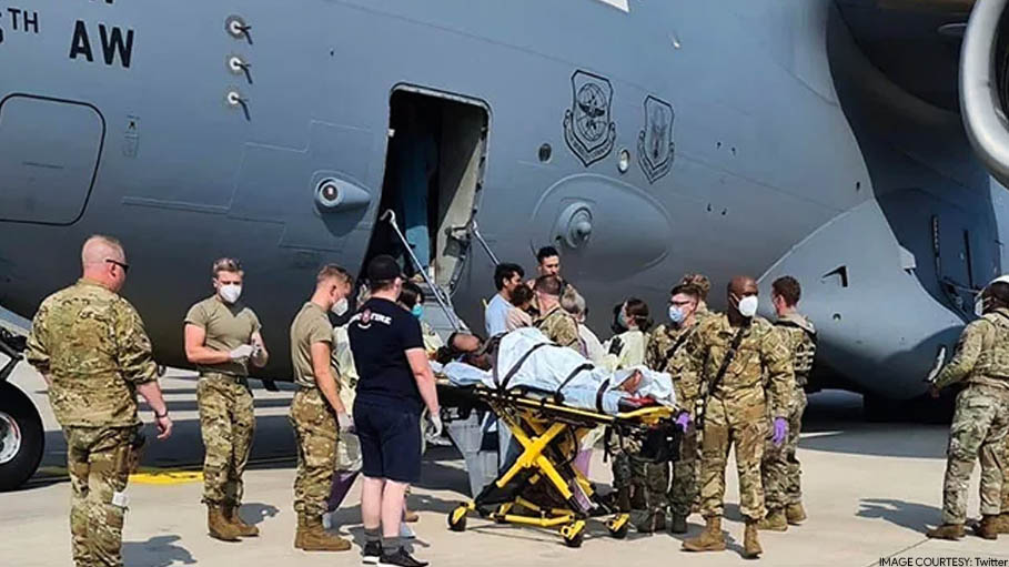 Afghan Woman Gives Birth on US Military Plane in Germany