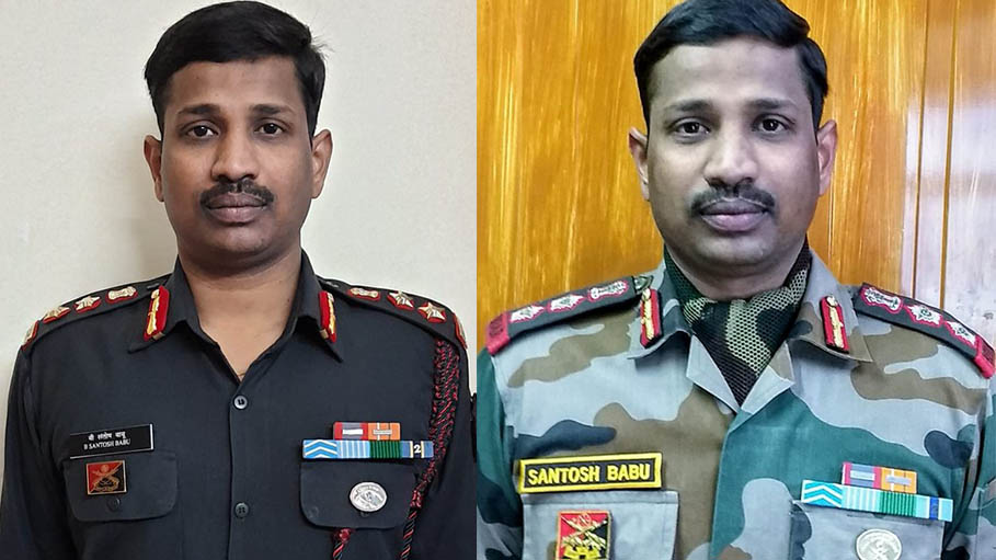 Hyderabad Awaits Braveheart Colonel Santosh Babu