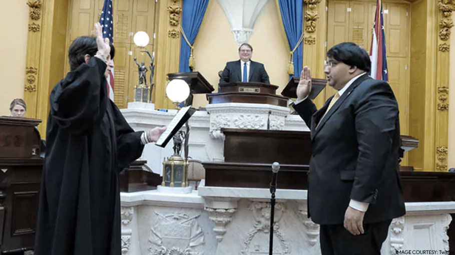 Niraj Antani Sworn-in as Ohio Senator, 1st Indian-American to Do so