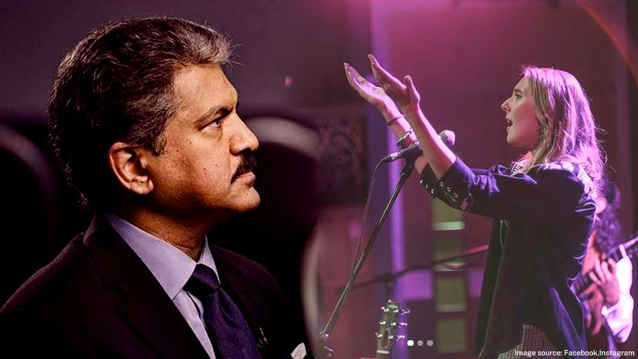 Anand Mahindra is Thoroughly Impressed by Tanya Wells’ ‘Gulon Mein Rang Bhare’ Ghazal