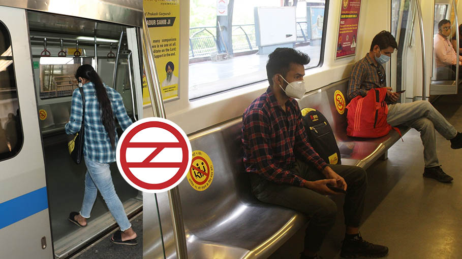 Delhi Metro to Continue 50% Seating Capacity Under Unlock Phase-3