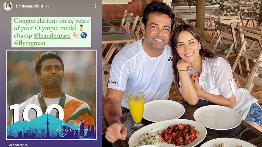 Kim Sharma Recollects Tennis Star Leander Paes’ 25 Year Olympic Glory