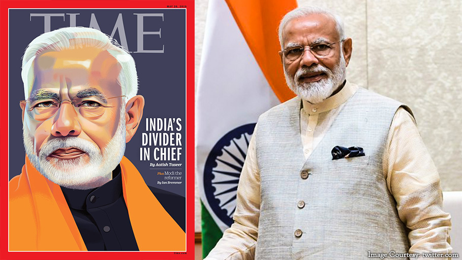 ‘TIME’ Changes Its Cover from ‘Modi: Divider in Chief’ to ‘Modi Has United India’