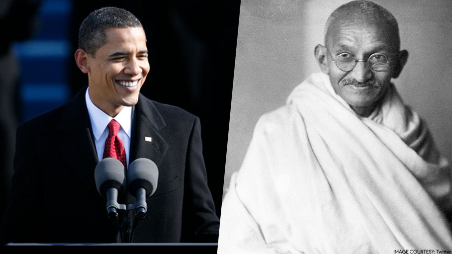 "My Fascination with India Had to Do with Gandhi": Barack Obama in His Book