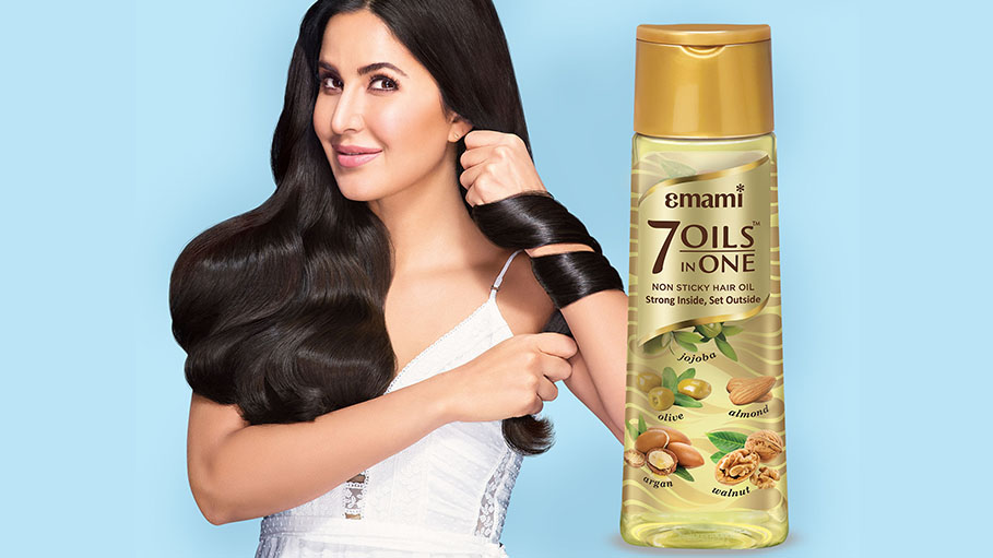 Emami Ropes in Katrina Kaif to Endorse Emami 7 Oils in One