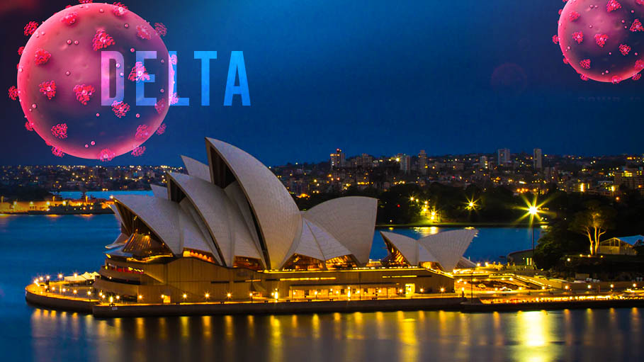 Sydney's Delta Outbreak Not Slowing Down Despite Lockdown