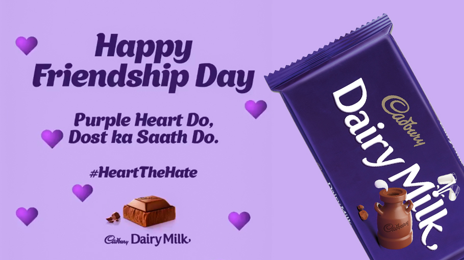 Cadbury Dairy Milk Launches #HeartTheHate Campaign against Cyberbullying