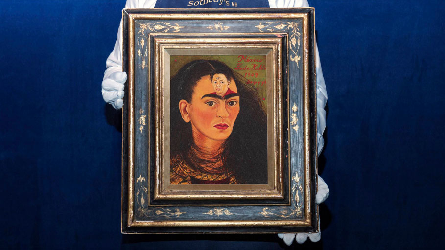 Frida Kahlo's Self-Portrait Vends for a Record $35 Million