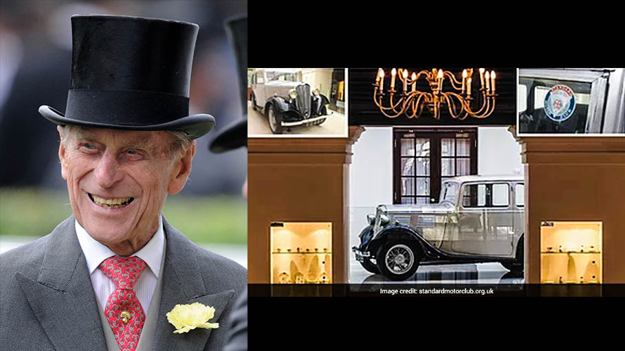 Late Prince Philip's 90-Year-Old Car Now Centrepiece of Sri Lanka Museum