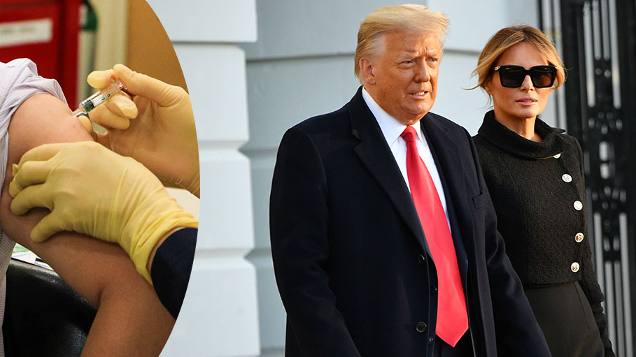 Donald Trump and Melania Vaccinated against Covid before Leaving White House: Advisor