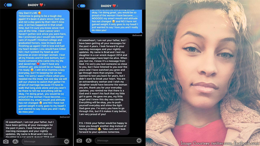 Girl Receives a Reply from her Dead Father's Phone Number