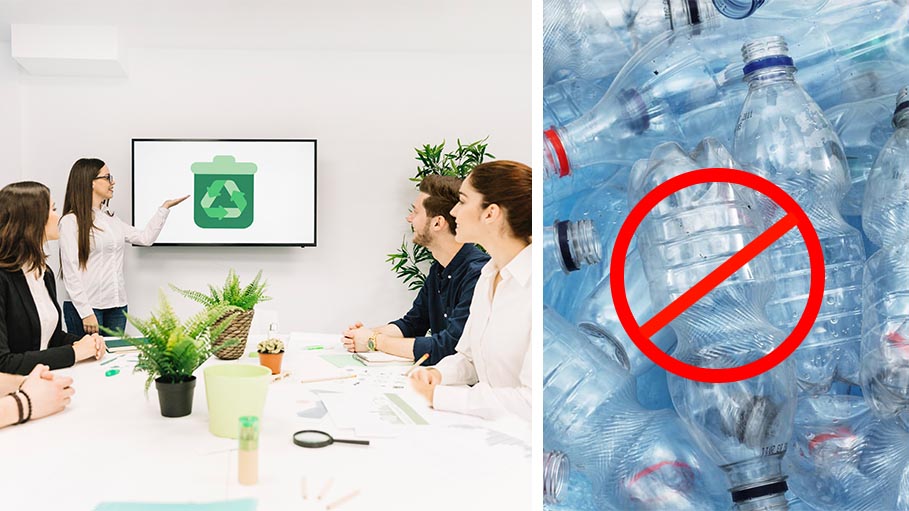 Promote a Green Office - Quit Plastics and Save Energy