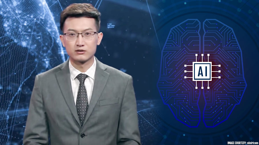 China Welcomes AI News Anchor: First Time in the World