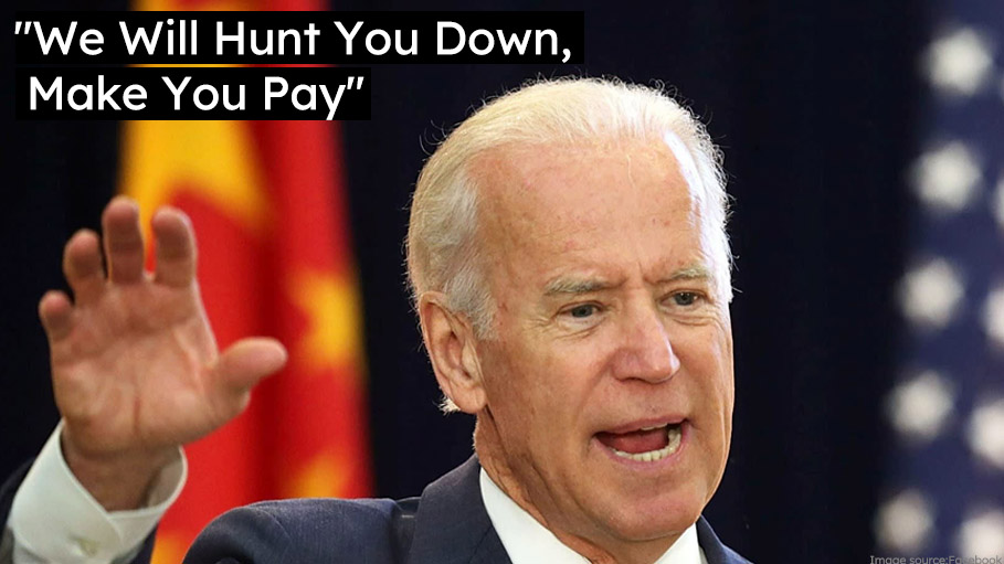 "We Will Hunt You Down, Make You Pay," President Biden Warns Kabul Bombers