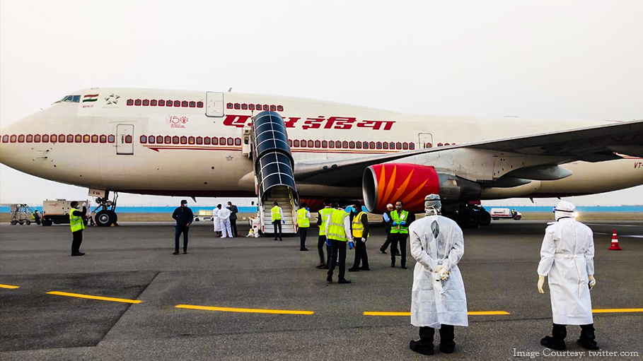 Due to Coronavirus Air India Announces Temporary Suspension of Services to Rome, Milan
