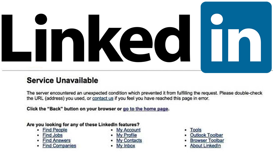 LinkedIn was Inaccessible for Nearly an Hour