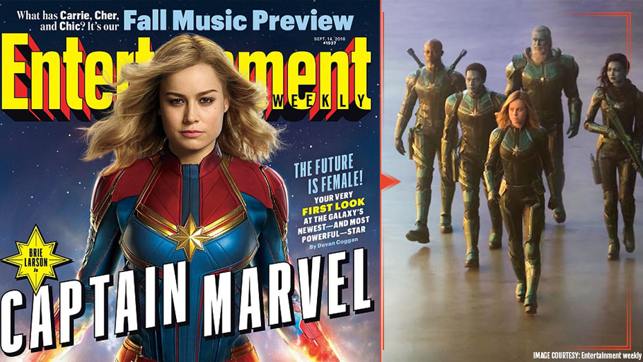 Captain Marvel First Look Revealed! Star Brie Larson Affirms ‘The Future is Female!’