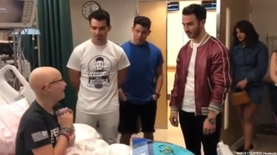 Jonas Brothers Meet Lily Jordan In Hospital And Made Her Wish Come True