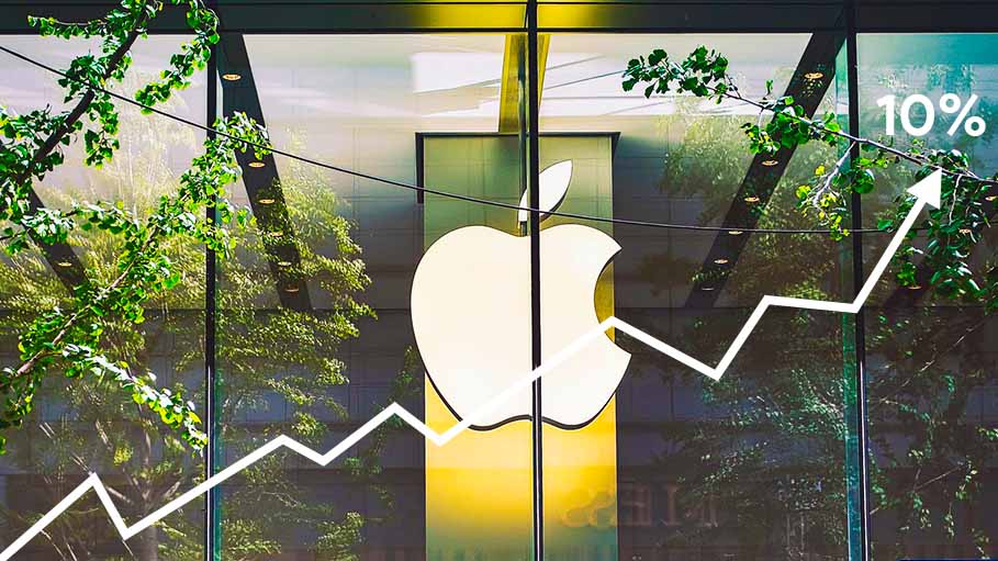 Apple Eclipses Aramco as World’s Most Valuable Publicly Listed Company After 10% Gains