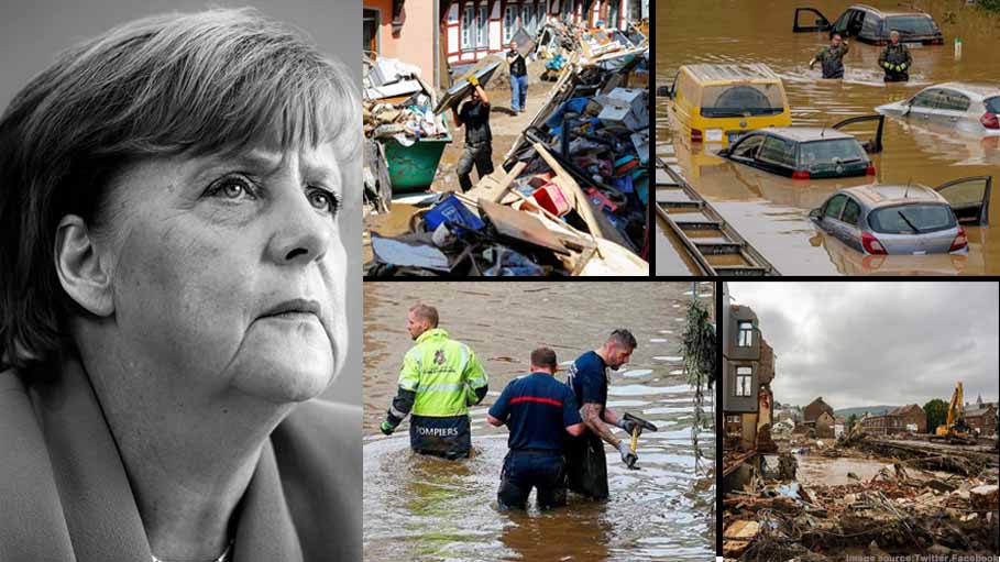 Angela Merkel to Visit Flood-Affected Areas as Death Count Tops 180