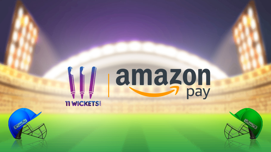 11wickets.com Teams up with Amazon Pay