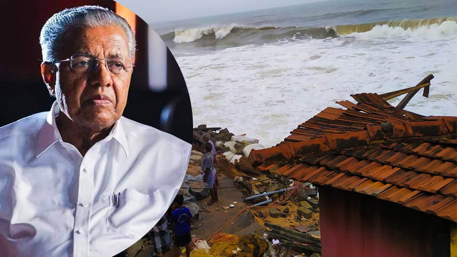 Declare Coastal Erosion as Natural Disaster: CM Pinarayi Vijayan to Centre