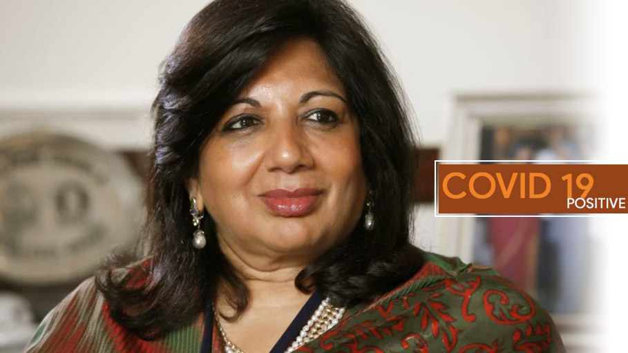 Biocon Chief Kiran Mazumdar Tests Positive for Coronavirus