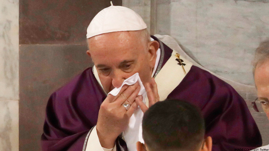 Pope Cancels Lenten Retreat Citing Cold, amidst Coronavirus Outbreak in Italy
