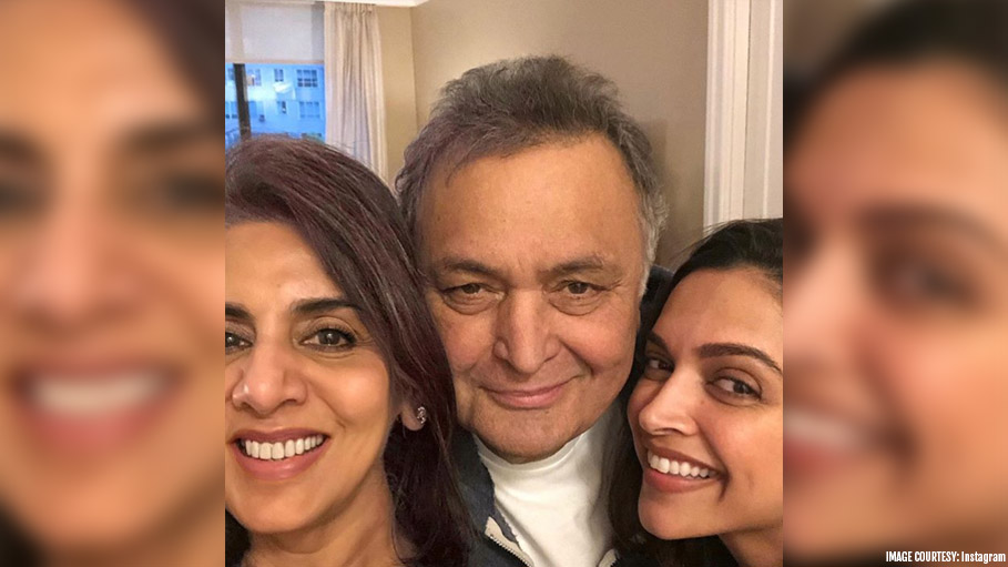 Actor Rishi Kapoor Gets a Surprise Visit While in New York