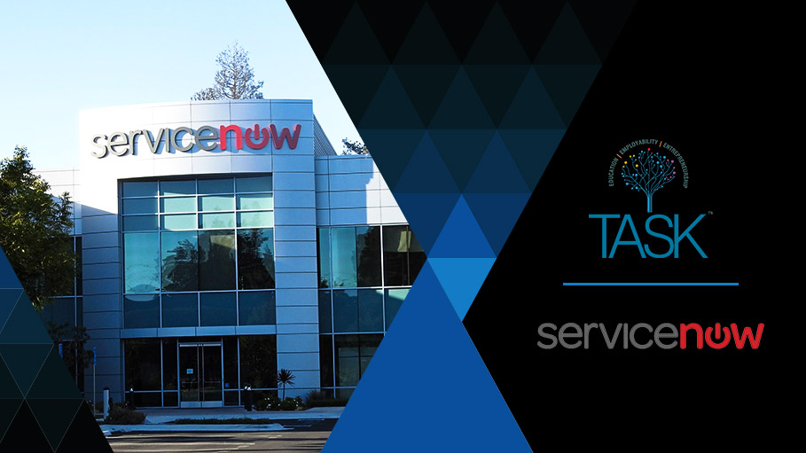 ServiceNow, TASK to Upskill Aspiring IT Professionals