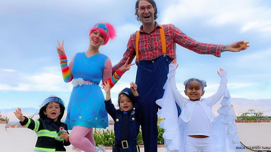 Sunny Leone and Daniel Weber’s Halloween Looks is All Nice and Bright