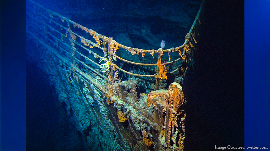 Titanic Historian Says “Titanic Is Returning to Nature.”