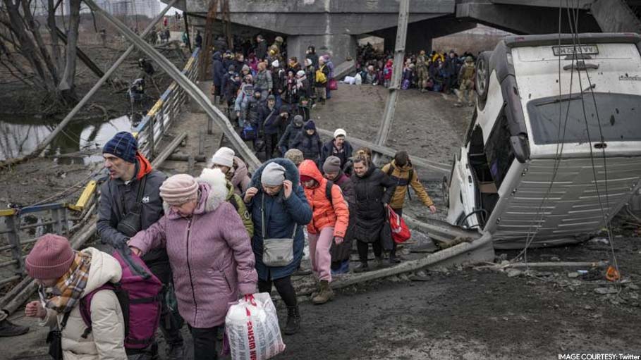 Russian Troops Stopping Civilian Evacuations from War Zones: Volodymyr Zelensky